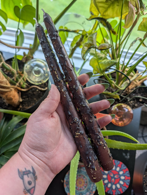 Cryptid Spell Candles