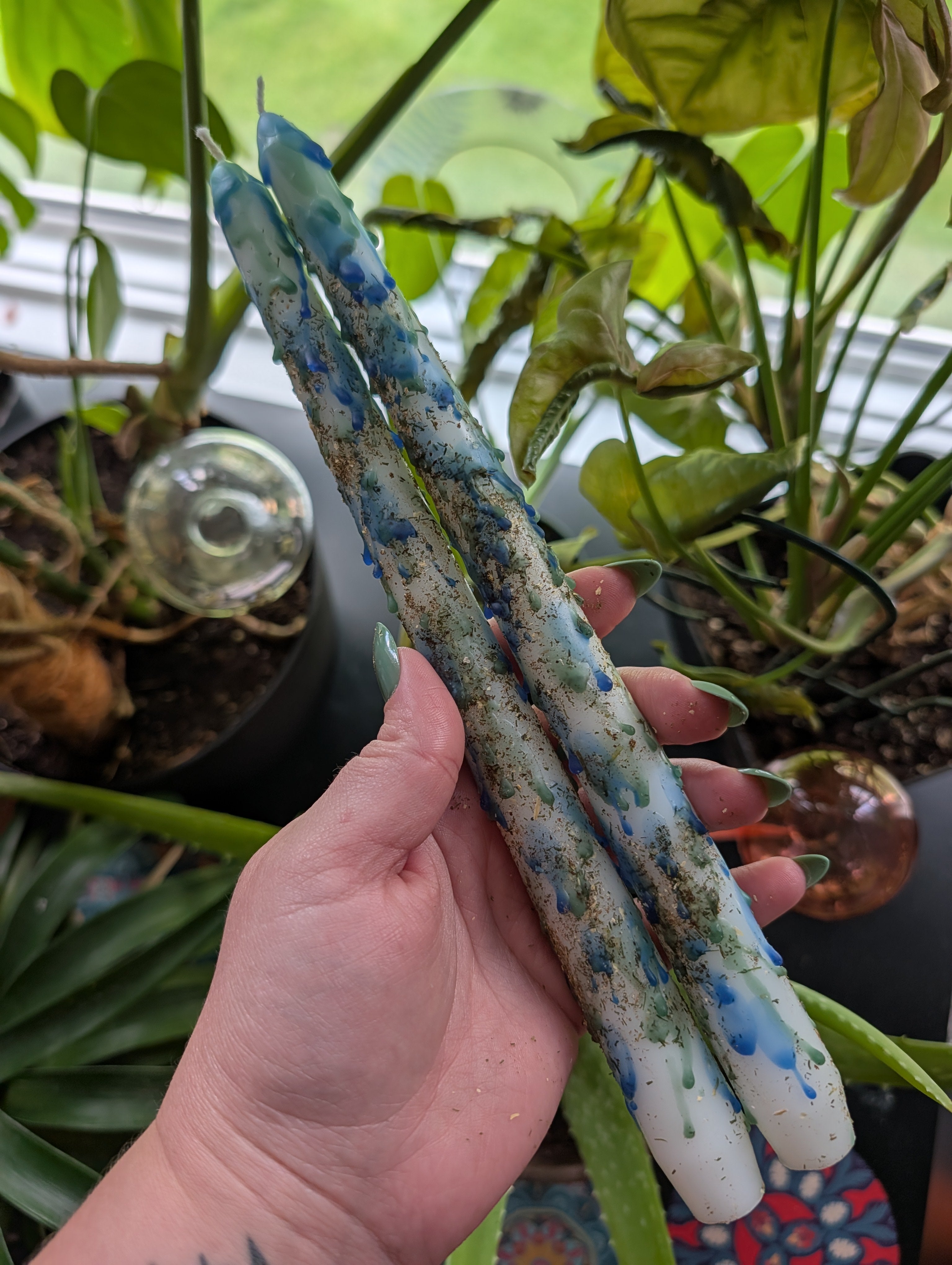 Cryptid Spell Candles