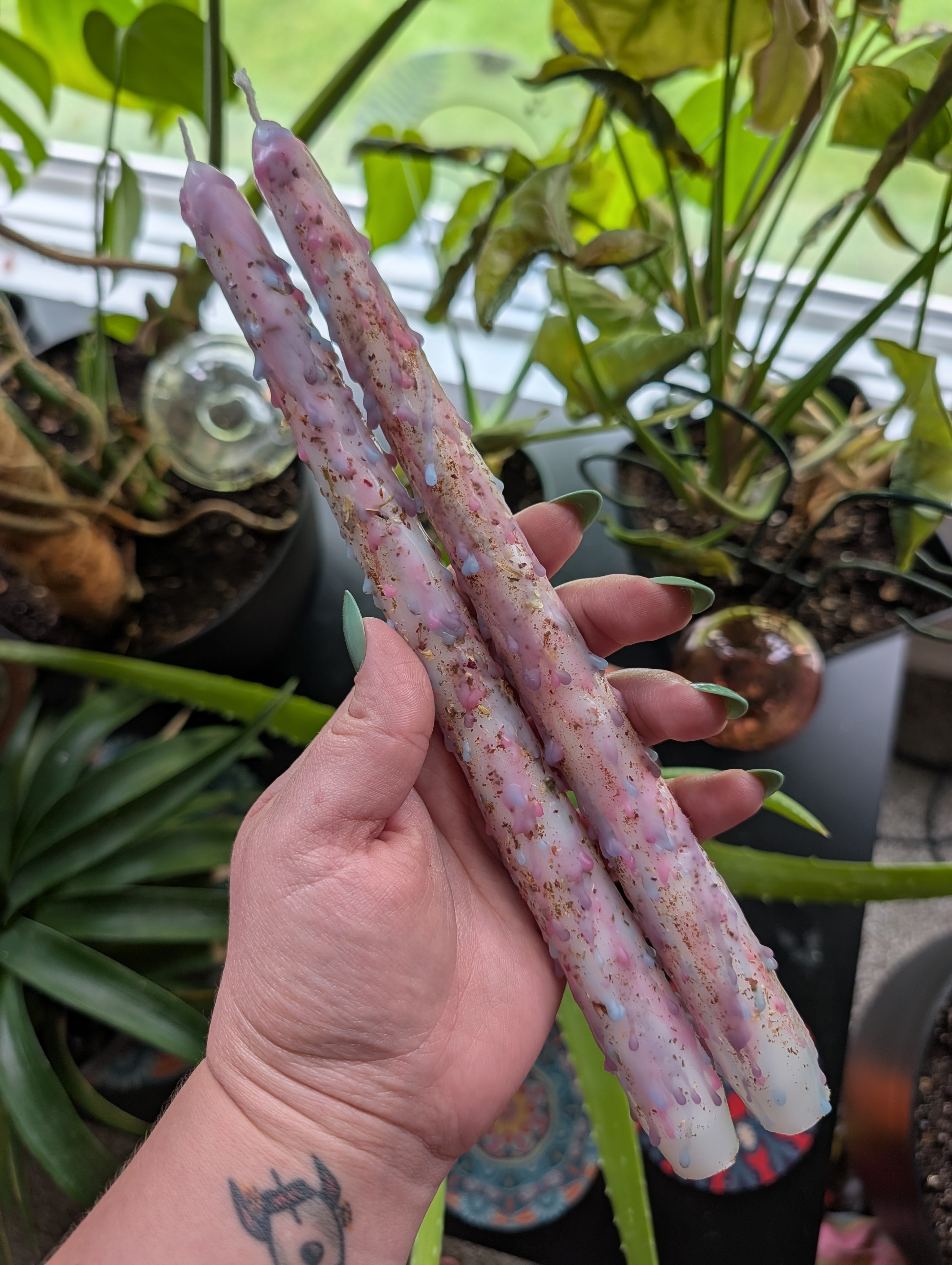 Cryptid Spell Candles
