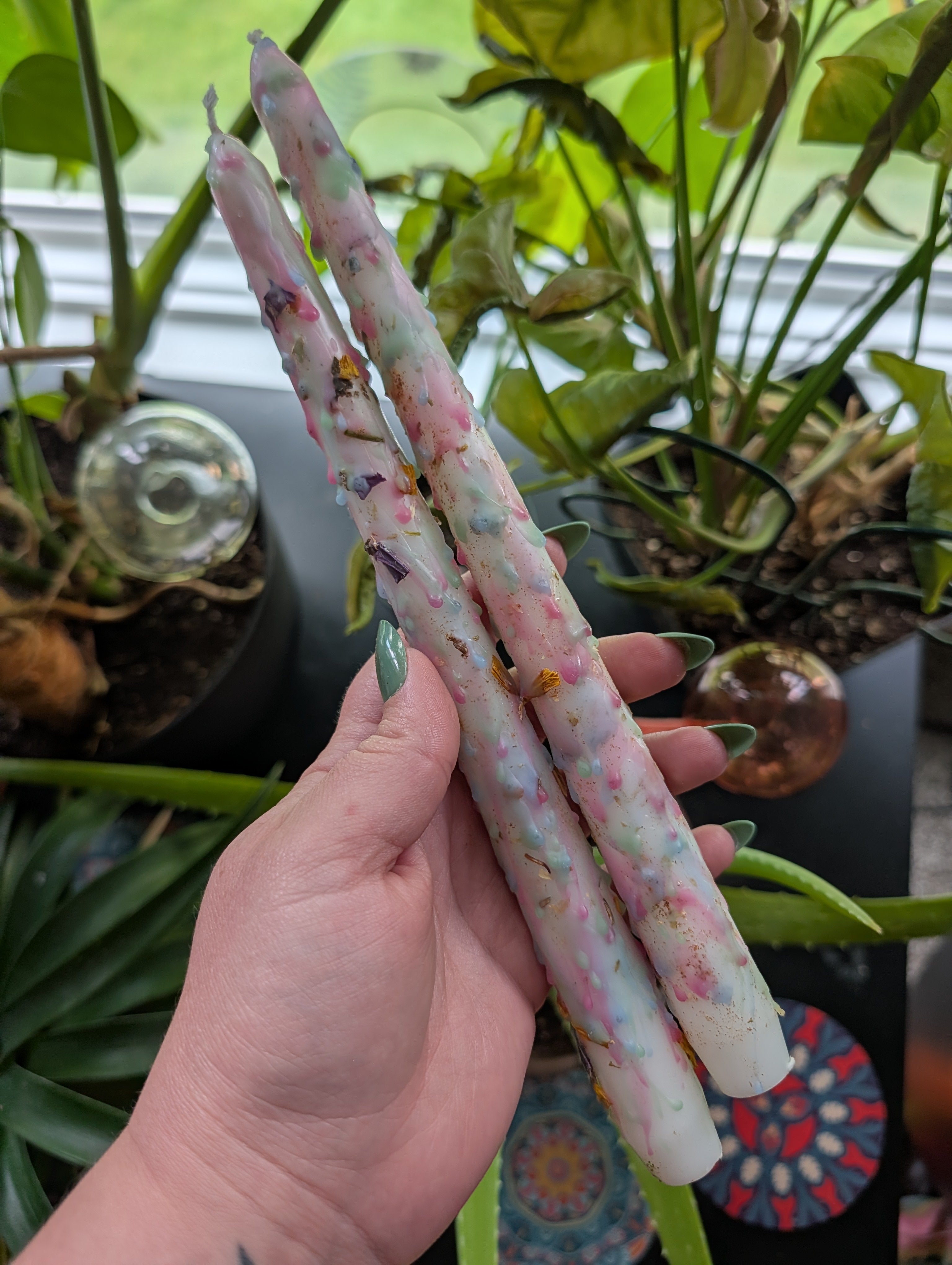 Cryptid Spell Candles